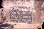 Captain Noel Williamson's grave